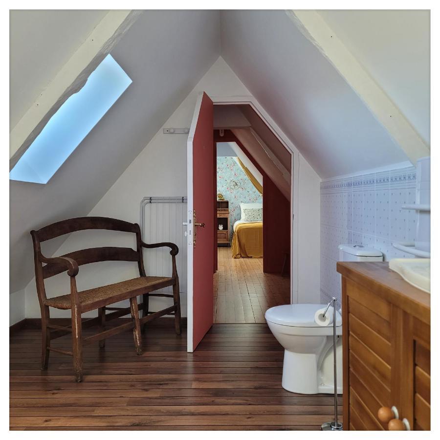 Gite De Charme Au Manoir Du Plessis-Quinquis Sainte-Seve 外观 照片